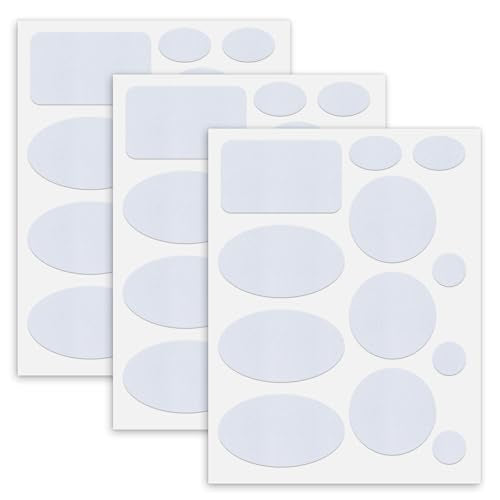 Down Jacket Patches Nylon Repair Tape Self-Adhesive Repair Patch | Pre-Cut, Waterproof Tear-Resistant Rip-Stop Nylon Fabric Patches to Fix Holes in Clothing, Sleeping Bags - color: White