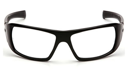 Pyramex Goliath Safety Eyewear Black Frame Clear Anti Fog Lens - color: Black Frame/Clear Anti-fog Lens