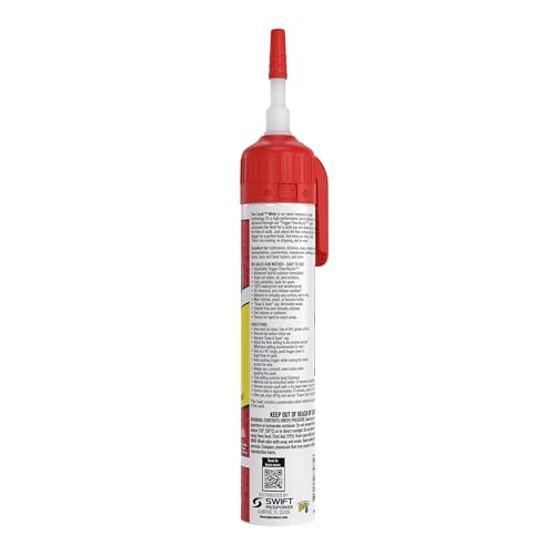 Flex Caulk, Waterproof & Weatherproof Hybrid Polymer Sealant, Strong, Paintable, Indoor, Outdoor, Bath, Shower, Sink, Window, Baseboards, Door, RV, Roof, Wood, Auto & Marine, White, 9 oz, 2-Pack - style: Hybrid, White, 9 oz, 2-Pack