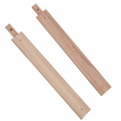 Wooden Drawer Slides 13-3/4 Inches Classic Wood Center Guide Track (13-3/4'') - size: 13-3/4''