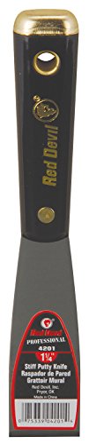 Red Devil 4201 1 1/4" Stiff Putty Knife - size: 1.25"