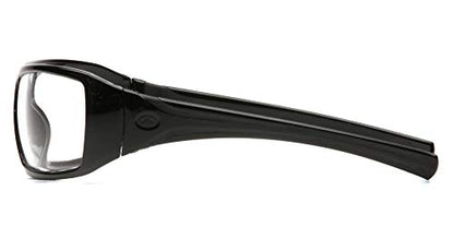 Pyramex Goliath Safety Eyewear Black Frame Clear Anti Fog Lens - color: Black Frame/Clear Anti-fog Lens