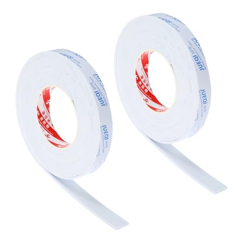 PATIKIL 3/4" W x 1/8" T x 16.4Ft EVA Single Sided Foam Tape, 2Pcs Multipurpose Sealing Strip Foam Waterproof Weather Stripping Foam Sealing Foam Strips with Adhesive for Door, White - color: White, size: 3/4"W x 1/8"T x 16.4Ft