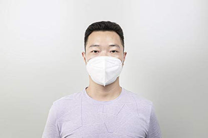 Duda Energy KN 5-Ply Disposable Protective Face Masks 95+% Efficiency GB2626-2019 Compliant, 10 Pack