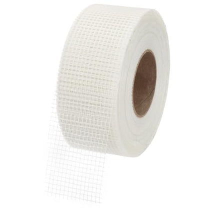 PATIKIL Drywall Repair Mesh Tape, 3 inch x 328 ft Fiberglass Repair Patch Self-Adhesive Dry Wall Joint Tape 6 Mesh Wall Hole Crack and Seam Patch, White - size: 3 inch x 328 Feet