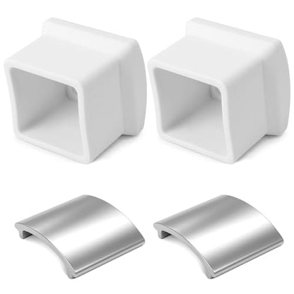 Showingo AC36-2 Ladder Stabilizer Rubber End Caps with Metal Insert, Extension Ladder Stabilizer Pads Compatible with Werner Standoff/Stabilizer AC78 & AC76 Replacement Rubber End Caps 2Pack - color: 2 Pcs