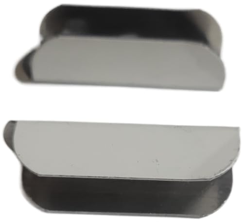 Window Screen Hangers - White, Bronze, Tan, Mill/Silver (20 Pack) (White) - color: White