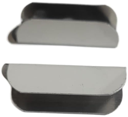 Window Screen Hangers - White, Bronze, Tan, Mill/Silver (20 Pack) (White) - color: White
