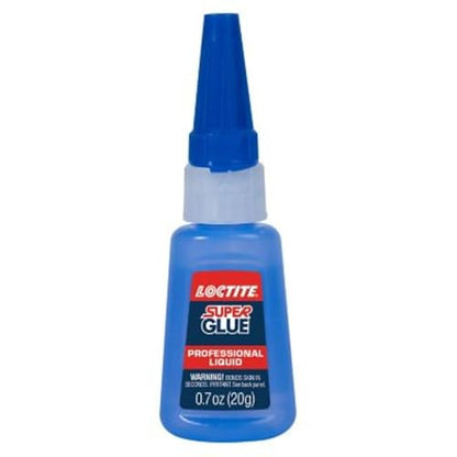 Loctite Super Glue Liquid Professional, Clear Superglue For Plastic, Wood, Metal, Crafts, & Repair, Cyanoacrylate Adhesive Instant Glue, Quick Dry - 0.14 fl oz Bottle, Pack Of 12 - size: 12 Pack