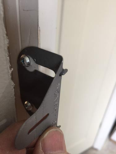 Premium Door Installation Kit - Strongest Door Installation on The Market. Includes 11 Brackets and All Screws