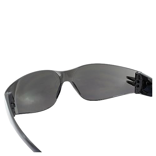Rider Safety Glasses - color: Black-smoke
