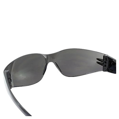 Rider Safety Glasses - color: Black-smoke