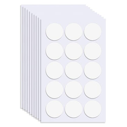 150 Pcs Double Sided Tape Museum Gel Sticky Tack, Removable Non-Marking 30mm/1.18" Round Double Sided Adhesive Dots Poster Putty for Crafts Balloons Festival Home Office Party Decorations - size: 150pcs-30mm