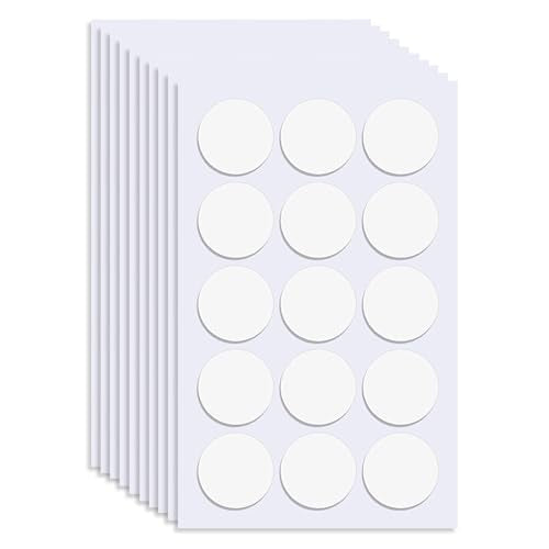 150 Pcs Double Sided Tape Museum Gel Sticky Tack, Removable Non-Marking 30mm/1.18" Round Double Sided Adhesive Dots Poster Putty for Crafts Balloons Festival Home Office Party Decorations - size: 150pcs-30mm
