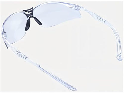 LIBUS Safety Glasses, Clear Anti-fog & Scratch, ANSI Z87.1, UV Protection, Front/Side Spark & Dust Shield, Polycarbonate Lens - size: Pack of 1