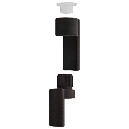 Nuk3y Door Saver 3 III Hinge Pin Stop for Residential Doors Fits All 3"" to 4-1/2"" Hinges (Oil Rubbed Bronze) - color: Oil Rubbed Bronze