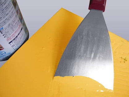 ALLEX Japanese Joint Knife 4" for Art and Paint, Flexible Japanese Stainless Steel Blade, Heavy Duty Full Tang Handle, Made in JAPAN - size: 4"