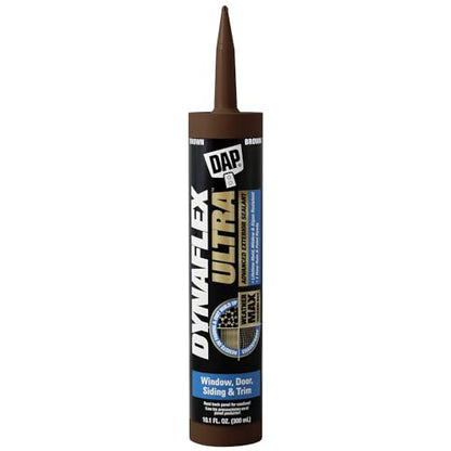 DAP Dynaflex Ultra Advanced Exterior Sealant, Brown, 10.1 Oz (7079818217)