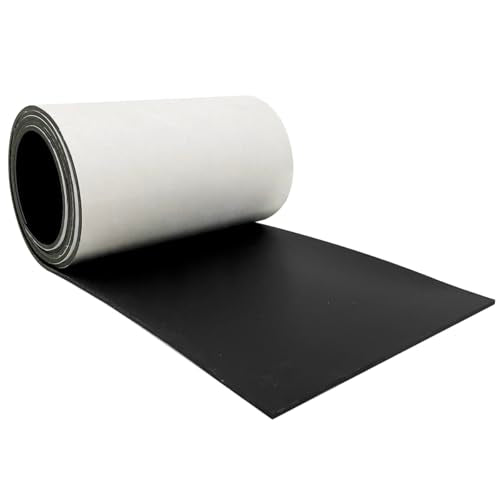 Non Slip Self Adhesive Furniture Pads, Cuttable Anti Scratch Floor Protectors, 4x40 inch Rubber Heavy Duty Furniture Pad for Any Furniture and Appliances (Black)