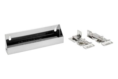 Rev-A-Shelf - 6541-10-52 - 10 in. Stainless Tip Out Sink Front Tray - size: 1.7" x 10" x 3"