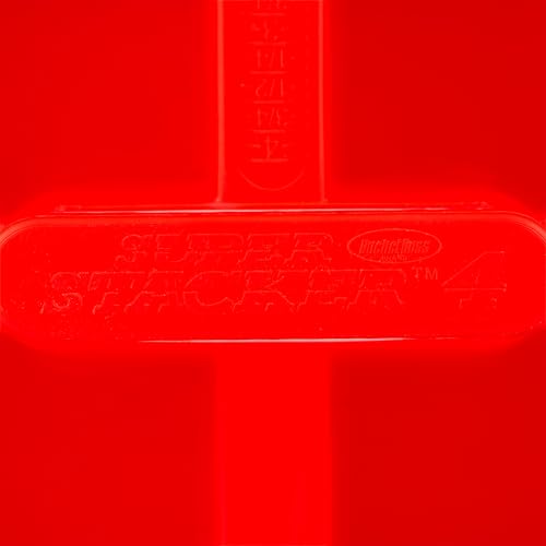 Bucket Boss - Super Stacker Small Parts Organizer, Bucket Organization (15054), Red