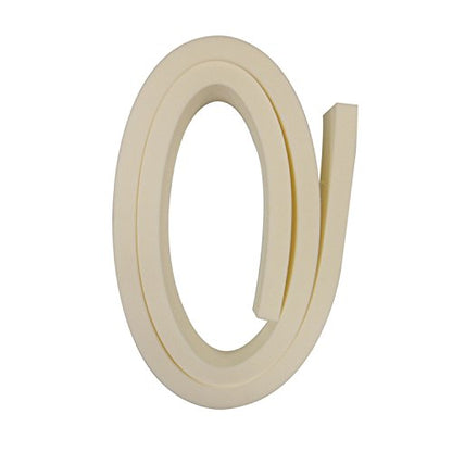 Frost King AC41WA AC Foam Weather Seal, Heavy Duty 1-1/2" W, 1/2" T, 40" L, White - size: 1-1/2" W, 1/2" T, 40" L (Pack of 1)