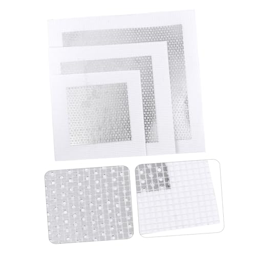 POPETPOP 3pcs Self Adhesive Wall Repair Patch Kit for Drywall Lightweight High Strength Easy to Use for Repair