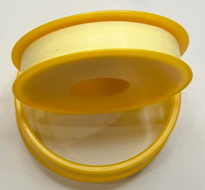 Three Pack - 1/2" Gas Guard PTFE Thread Seal Tape, Yellow, 1/2 Inch x 260 Inch PTFE Gas Line Thread Tape, 70826 Gas, Propane, and Butane Thread sealant Tape Yellow Gas Sealant Tape for Plumbing