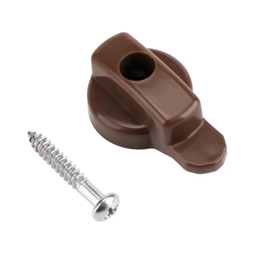Door Latch Replacement Andersen Sliding Screen Door, Hinged Screen Door Latch Fits for Anderson 2-Plate and 3-Plate Sliding Patio Door,French Wood - color: Brown