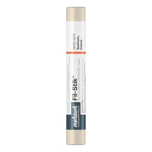 Mohawk Fil-Stik, Wax Putty Stick for Wood Repair, Seafoam, Creme, M230-0275, 1 Count - color: Seafoam Cream