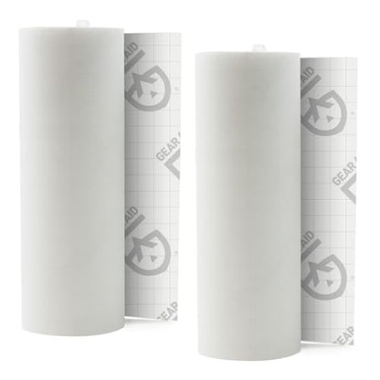 GEAR AID Tenacious Tape 3” x 20” Clear Vinyl Gear Repair Tape, Fix Holes and Rips in Jackets, Rain Gear, Tents, Sleeping Bags and Outdoor Equipment, Clear, 2 Rolls - color: Clear, style: 3" × 20" (2 Rolls)