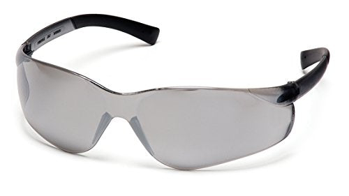 Pyramex Ztek Safety Glasses ANSI Z87+ - color: Silver Mirror Frame/Silver Mirror Lens, size: One Size (Pack of 4)