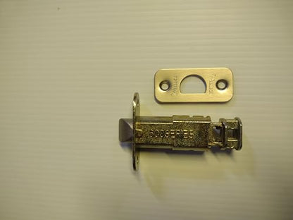 Weslock 12720xN Adjustable Backset Spring Latch for 600 Series Interior Locks Satin Nickel Finish