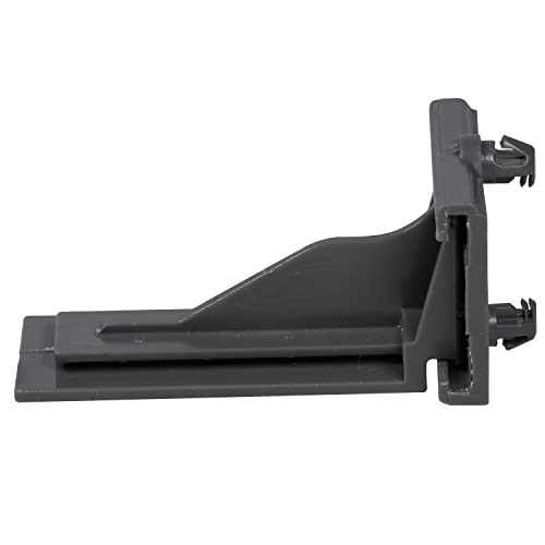 2 Pack DTC Rear Mounting Brackets Heavy Duty Drawer Slide Socket Plastic Grey Color for DTC Undermount Drawer Glides with Lengths 12"(305mm), 15" (381mm), 18" (457mm), and 21" (533.5mm) - OGA03