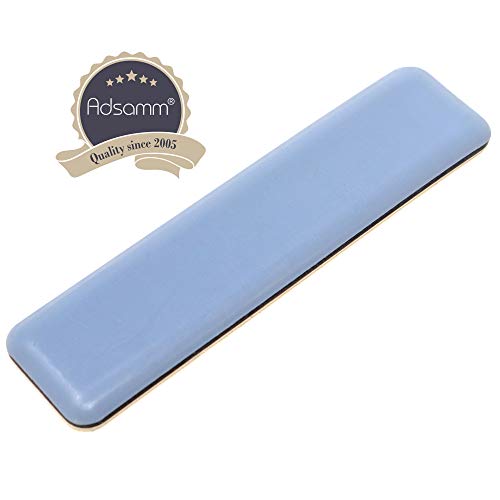 Adsamm PTFE-50-SA-GR-24100-16 PTFE-50-SA-GR-24100 16 x PTFE Gliders, Grey-Blue, 24x100 mm