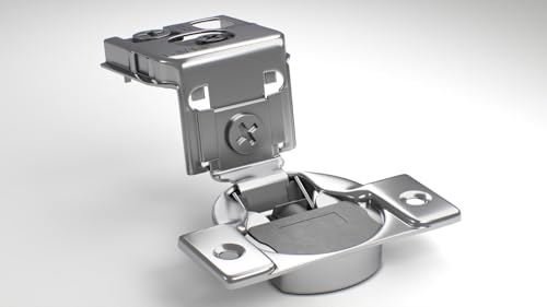 Berta 2-Pack, 1-5/16 inch Overlay Soft Closing Face Frame Cabinet Hinges, 105 Degree 6-Ways 3-Cam Adjustment Concealed Kitchen Cabinet Door Hinges with Screws (1-5/16 inch, 2 Pieces) - size: 1-5/16 In. Overlay | 2 Pieces