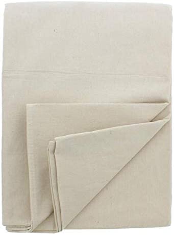 Canvas Drop Cloth for Painting (Size 4x12 Feet - Pack of 2) Painters Drop Cloth for Painting, Furniture, Curtains & Floor Protection - All Purpose Thick Canvas tarp with Double Stitched Edges - size: 4x5 Feet - 1 Pk