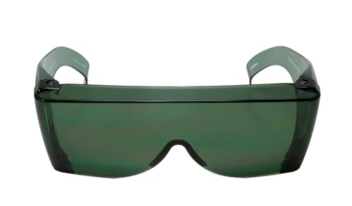 Calabria 3000 Fitover Safety Glasses with Uni-Lens – [Copper/Green/Smoke - 3 Pack] Wrap Around Eye Protection | Anti-Fog Scratch Resistant | Protective Eyewear - color: Copper/Green/Smoke 3-pack