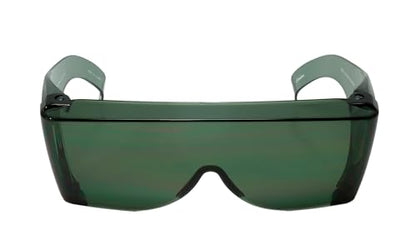 Calabria 3000 Fitover Safety Glasses with Uni-Lens – [Copper/Green/Smoke - 3 Pack] Wrap Around Eye Protection | Anti-Fog Scratch Resistant | Protective Eyewear - color: Copper/Green/Smoke 3-pack