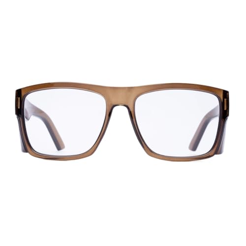 TransitionSafetyGlaseswith ANSI Z87+ImpactApproved Wraparound&Anti Bluelight UV400 - color: Olive Green