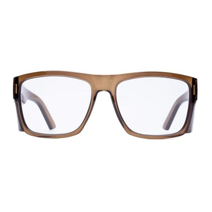 TransitionSafetyGlaseswith ANSI Z87+ImpactApproved Wraparound&Anti Bluelight UV400 - color: Olive Green