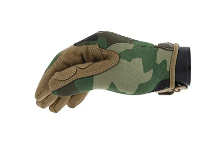 Mechanix Wear - Original Woodland Camo Tactical Gloves (Small, Camouflage) - color: Camouflage - Woodland Camo, size: Small