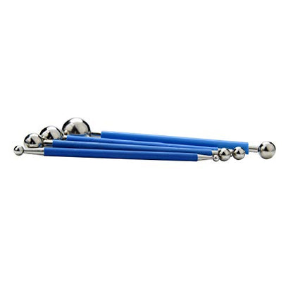 Concrete Countertop Caulking Tool, Metal Ball Tile Caulk Finishing Tool Used to Press The Tile Grout Coating for Bathroom Kitchen and The Rest of The Household