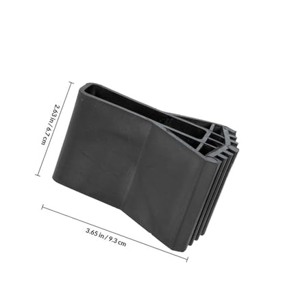 Toddmomy 2pcs Non-Slip Ladder Foot Protective Mats Rubber Cover Folding Ladder Accessories Anti-Skid Pads for Home and Building Use Random Style