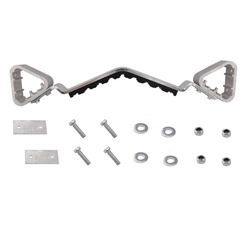 71-1 Padded Fixed V Rung for Werner Extension Ladder Rubber Supports Stable Grip for Garden, Workshop Maintenance, and Tree Trimming Operations
