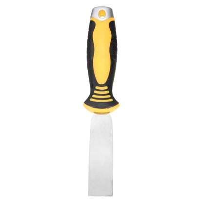 uxcell Putty Knife 1" High Carbon Steel Paint Scraper Flexible Drywall Repair Mud Knife for Removing Cement Wallpaper Mud Adhesive Taping with Metal Hammer End - size: 1"