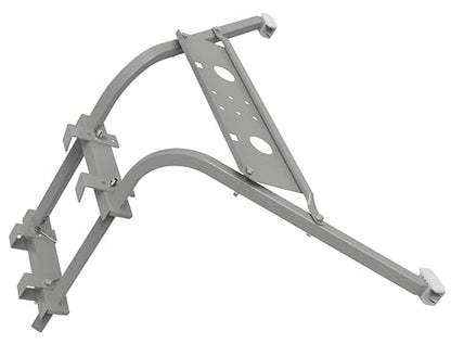 Extension Ladder Stabilizer for Roof Gutter,Ladder Standoff Stabilizer, Heavy Duty Steel Wing Span/Wall with Non-Slip Rubber Bottom Pad
