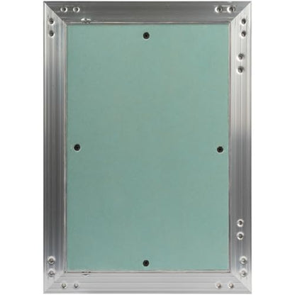 8" x 12" Waterproof Drywall Access Panel, Tileable and Paintable Ceiling and Wall Access Panel for Drywall, Wire Cover for Wall Covering Panels, Push to Open, Flush-Mount Wall Hole Cover - size: 8" X 12"