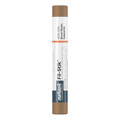 Mohawk Fil-Stik, Wax Putty Stick for Wood Repair, Brown Maple, Cappucino, M230-0236, 1 Count