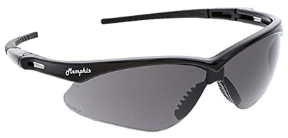 MCR Safety Glasses MP112PF Gray Hydrofilic Polycarbonate Lenses with UV Protection, Antifog & Scratch Resistant Coating, Black Frame, 1-Pair - color: Gray, size: One Size